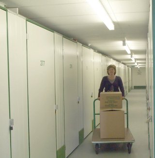 Easily accessible individual units in various sizes